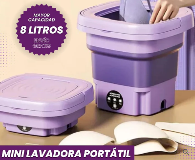 🔥 [PROMOCIÓN] AquaLux™ 8L -  Mini Lavadora Portátil 🔥