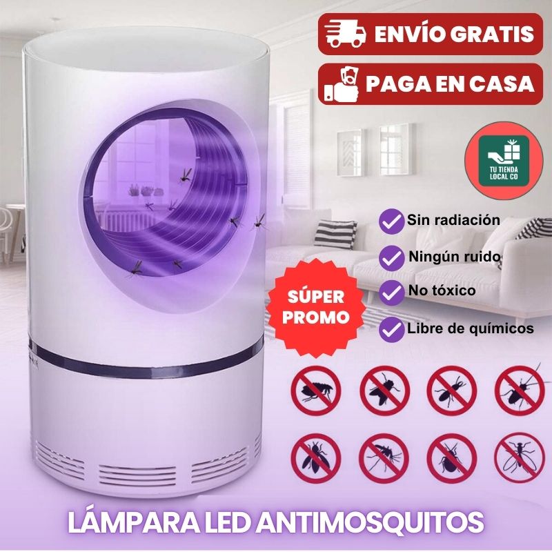 LAMPGUARD® LAMPARA LED ANTIMOSQUITOS + ENVÍO GRATIS 🚚